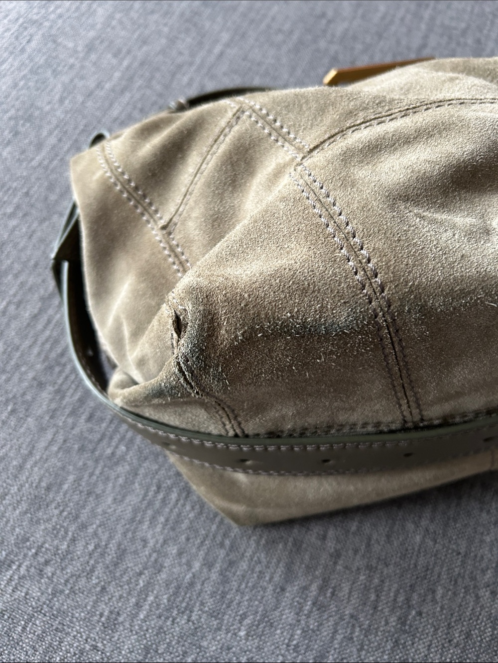 Zadig & Voltaire Le Cecilia Suede Patchwork Bag - Picture 4 of 10
